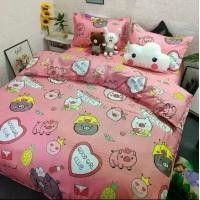 ราคา ผ้าปูที่นอน 6ฟุต5ชิ้น รัดมุม Fitted sheet (ไม่รวมผ้าห่ม),ผ้าปูที่นอน6ฟุต,ชุดเครื่องนอน (1730424561367026674)