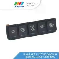 ราคา Nuova Simonelli นูโอว่า ซิโมเนลลี่ อะไหล่เครื่องชงกาแฟ Appia life compact V2G 04901410 BREWING BOARD 5 BUTTONS (1732444536184931495)