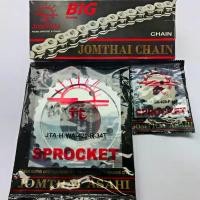 ราคา ชุดโซ่ สเตอร์ สูตร 14T-34T-106L ขนาด420 เวฟ Wave 110i, Wave 125R, Dream Super Cup (1732449194562521060)