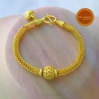 ราคา สร้อยข้อมือทอง เหมือนทองคำแท้ 1 บาท Phikun jar, ลายเส้นไขว้, 1 บาท, ความยาว 6-8.5 นิ้ว, สร้อยข้อมือทองเคลือบแก้ว, ทองปลอมเหมือนจริง, น้ำหนัก 1 บาท, ข้อมือน้ำหนัก 1 บาท (1732000863621121614)