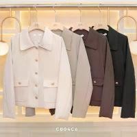 ราคา POI เสื้อสูทแขนยาวแต่งกระดุมทอง รุ่น Espresso C004C6 มีให้เลือก 4 สี (1732234703951333375)