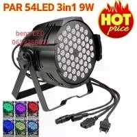 ราคา ไฟพาร์ LED 54x3W 3in1 RGB PAR 54 LED disco lights LED ไฟพาร์ LED ไฟเวที ไฟดิสโก้เธค (1731915827896550931)