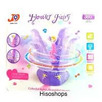 ราคา Flower Fairy Dolls ตุ๊กตาเจ้าหญิงดอกไม้ เต้นรำ หมุนในดอกไม้บาน มีเสียงมีไฟ สีสันสดใสสวยงามมากๆค่ะ (1732264002062092262)