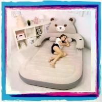 ราคา พร้อมส่ง! ที่นอนเป่าลมลายการ์ตูน 5ฟุต ฟรี ที่สูบลม! เตียงเป่าลมกำมะหยี่ เบาะนอน โซฟา Inflated Air Mattress (1732492457378808988)