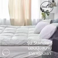 ราคา COD fy ท็อปเปอร์ รุ่น Standard ใยหนา 3นิ้ว (ถึงมือลูกค้า1.5-2นิ้ว) 3.5ฟุต 5ฟุต 6ฟุต ท๊อปเปอร์ Topper รองนอน ท็อปเปอร์ 6ฟุต (1731317653611185827)
