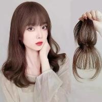 ราคา Topper วิกผม, วัสดุสังเคราะห์, หน้าม้าปลอม, ต่อผมหน้าม้าแบบหนีบ, หน้าม้าปลอมธรรมชาติ, คลิปหนีบที่มองไม่เห็น, สำหรับผู้หญิง (1731797286317296204)