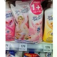 ราคา COD (1 แถม 1) shower to shower อาบน้ำ ครีมอาบน้ำขวดใหญ่+ refill (1732258634776807012)