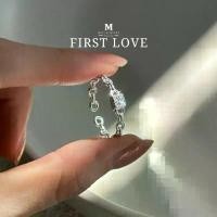 ราคา MEETแหวนเงิน 925 First love แหวนเพชร แหวนเงินสวยๆ แหวนปรับขนาดได้ แหวนผู้หญิง แหวนมงคล แหวนแฟชั่น (1732390943112136532)