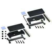 ราคา Raspberry Pi Zero 2 W เคสอลูมิเนียม, พร้อมไขควงหัวเข็มขัด, รวมการระบายความร้อนด้วยความเย็น, สำหรับ Raspberry Pi Zero และ Pi Zero 2W (1732193753359747898)