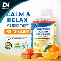 ราคา DN Sleep Well Gummy (60 กัมมี่) Chamomile Calcium Magnesium อาหารเสริม Zero Sugar Gummies แมกนีเซียม + แคลเซียม + คาโมมายล์ 60 gummies กัมมี่สีส้ม (1732103624011580614)