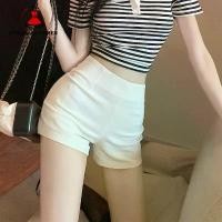 ราคา กางเกงขาสั้นสีดำฤดูร้อน SUGAR สำหรับผู้หญิง เอวสูง กางเกงขาสั้นขากว้าง เหมาะสำหรับชุดลำลอง Xs-5xl (1730141000246069773)