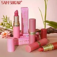 ราคา ลิปสติก Coral Pearlescent, SAM SUGAR, กันน้ำ, ลิปกลอสชิมเมอร์ติดทนนาน, พร้อมฝาทอง, สูตรไม่เหนียวเหนอะหนะ, ใช้งานง่ายสำหรับทุกประเภทของสีเบจอ่อน, สูตรให้ความชุ่มชื้นเพื่อผิวเปล่งประกาย (173215351968383