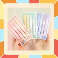 ราคา Vience Marker - Sugar Series ปากกาไฮไลท์ ปากกาเน้นข้อความ สีพาสเทล ปากกาเน้นคำ แพ้ค 6 ด้าม (1732282226402756878)