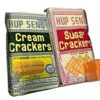 ราคา Hup Seng ขนมปังแครกเกอร์ Cream Crackers & Sugar Crackers ขนาด 428g 1 ลัง 12 ห่อ ขนมปังมาเล (1732010584615650309)