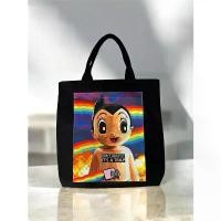 ราคา กระเป๋าผ้า สะพายไหล่ ผ้ายีนส์ แคนวาส Canvas Tote Bag astroboy แนะนำ (1731815718185108746)
