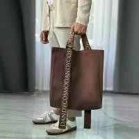 ราคา DANDY COSMO | [3สี] กระเป๋าผ้าแคนวาส Canvas Adjustable Handle Bag กระเป๋าสะพายข้าง (1732435609675924585)