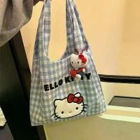 ราคา น่ารักลมคิตตี้แมว Canvas กระเป๋าความจุขนาดใหญ่กระเป๋าสะพายไหล่ข้างหนึ่งสำหรับนักเรียน (1732435860470859332)