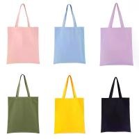 ราคา [พร้อมส่ง] กระเป๋าผ้าแคนวาส Canvas Bag หลากสี มีซิป-มีช่องใส่ซิป (1732326464690751754)