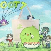 ราคา NEW กระเป๋าผ้าแคนวาส ถุงผ้า " GOT7 " ลูกนก IGOT7 กลับไปคอนเสิร์ต CONCERT IN BANGKOK Girl's Canvas Tote Bag #GT07 (1731365424092185745)