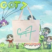 ราคา NEW กระเป๋าผ้าแคนวาส ถุงผ้า " GOT7 " ลูกนก IGOT7 กลับไปคอนเสิร์ต CONCERT IN BANGKOK Girl's Canvas Tote Bag #GT11 (1731365831115113617)