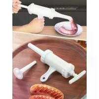 ราคา #M62 อุปกรณ์ยัดไส้ สำหรับทำไส้กรอก เครื่องยัดไส้กรอก ที่ยัดไส้กรอก Manual Sausage Maker (พร้อมส่ง) 10.10 (1729598128478260169)