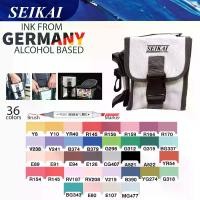 ราคา SEIKAI ชุดปากกา 2 หัว SEIKAI MARKER 36 สี (1730725433244158615)