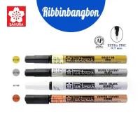 ราคา COD ปากกาเพ้นท์ซากุระ ปากกาPaint Marker Sakura สีเงิน สีทอง สีขาว ปากกา Sakura Pen Touch หัวเล็ก 0.7 ซากุระ สินค้าพร้อมส่ง ค่าขนส่งถูก (1732496498928355283)