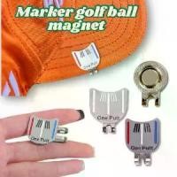 ราคา 【COD】 คลิปมาร์ค ลูกกอล์ฟ แม่เหล็ก ติดหมวก clip marker golf ball on greengolf มีแนวเล็งไลน์ (1732479552211748675)
