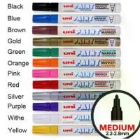 ราคา ปากกาเพ้นท์ เขียนยาง เขียนเหล็ก ชนิดหัวกลม ยูนิ PAIN Marker กล่อง สุ่ม เครื่องเขียน เกาหลี (1730939134813833517)