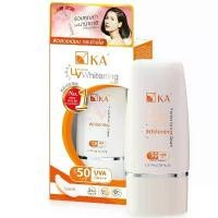 ราคา ของแท้ 100% KA UV Protection Whitening Cream SPF50 PA+++ 50กรัม เคเอ ครีมกันแดดสูตรไวท์เทนนิ่ง เคเอ ยูวี บลัช สติ๊ก (1731968988400945119)