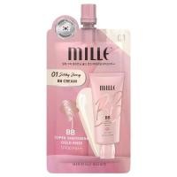 ราคา MILLE Super Whitening Gold Rose BB Cream SPF30 PA++ ใบหน้า รองพื้น (1729693321210661251)