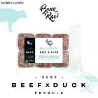 ราคา ♛อาหารบาร์ฟ (สุนัข) BARF. สูตรเนื้อวัวผสมเป็ด | (CUBE) - Beef x Duck Formula♚ (1731850397761439612)