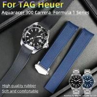 ราคา สายซิลิโคน, สำหรับ TAG Heuer F1, FORMULA 1 Aquaracer 300, WAY201 WAY111, TAG Carrera, สายยางโค้ง, 22mm, อุปกรณ์เสริมนาฬิกาแท็ก (1732330188502173632)