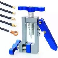 ราคา เบรคจักรยาน AVID Magura Formula, วัสดุโลหะผสมอลูมิเนียม, พร้อมสายไฮดรอลิกพลาสติก, คีมใส่สายจักรยาน, เครื่องมือติดตั้งหมุด, เครื่องมือขับเข็ม, เครื่องมือซ่อมจักรยาน, พร้อมหมุดขับเข็ม, 1PC (173210356053