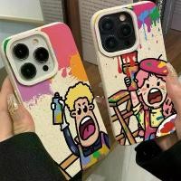 ราคา Thailand Delivery Craftsman Girls and Boys for Apple 15promax Phone Case Iphone14plus Flexible Glue 13/12/11/XR Couple 16 Case iPhone Phone Rubber Bag Case iPhone 13 (1731817497537054850)