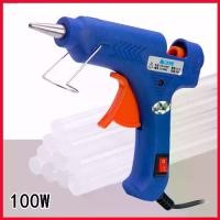 ราคา สไตล์การระเบิด ปืนกาวไฟฟ้าละลายความร้อน สำหรับงานฝีมือ Super Hot Melt Glue Guns GT-10 100W (สีน้ำเงิน) Orkmrt (1729677028287023768)