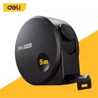 ราคา Deli ตลับเมตร ตลับเมตรพกพา ตลับเมตรเคลือบดำ ตลับเมตรมีตัวล็อค มี 3 สี ความยาว 2 ขนาดให้เลือก Steel Measuring Tape (1729656567433300062)