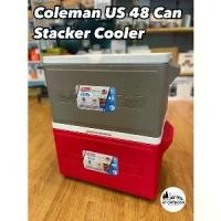 ราคา Coleman US 48 Can Stacker Cooler นำเข้าจาก USA กระติกน้ำแข็ง (1729598280880065143)