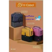ราคา CODกระเป๋าเก็บความเย็น v-coool รุ่น luxury cooler bag กระเป๋าเก็บนมแม่ กระเป๋าใส่ขวดนม กระเป๋าเก็บอุณหภูมิ v-cooolTikTok (1732309142636693219)
