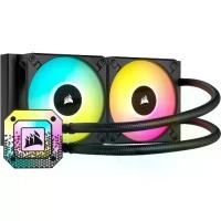 ราคา Corsair iCUE H100i Elite CAPELLIX XT Liquid CPU Cooler - 240mm Radiator LGA 1700, AM5 (1729639575477324770)