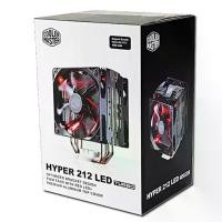 ราคา COOLER MASTER HYPER 212 CPU AIR COOLER (พัดลมซีพียู) LED TURBO RED รับประกัน 2 ปี (1730056982210381968)