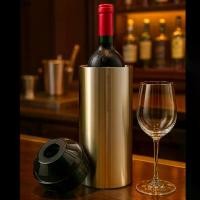 ราคา ถังแช่ไวน์สแตนเลส กระบอกแช่ไวน์ เก็บความเย็นนาน | Wine Cooler กระบอกเก็บความเย็น (1731971329467647570)