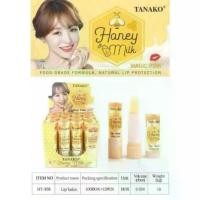 ราคา พร้อมส่ง. ⚡FLASH SALE⚡♡พร้อมส่ง HT-358 HONEY MILK LIP BALM NATURAL LIP PROTECTION MAGIC PINK TANAKO LIPBALM(12pcs in a box) (1731933143839443621)