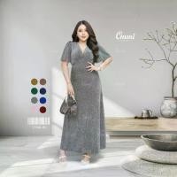 ราคา Ommishop ชุดราตรี 1789V-PS แขนสั้นคอวี ผ้า Glitter เดรสออกงาน ชุดงานแต่ง เพื่อนเจ้าสาว สาวอวบ Plus Size (1731435005247523539)
