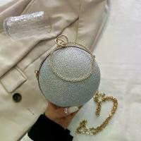 ราคา กระเป๋าถือ Glitter Bright Diamond กระเป๋าสะพายไหล่ Round Full Diamond กระเป๋าถือกระเป๋าแฟชั่นประดับเพชรกระเป๋าสะพาย (1731720299404888974)