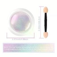 ราคา ผงทาเล็บ Chrome Mermaid, ไข่มุกหลากสีนีออน, ฝุ่นโฮโลแกรมมายากล, เม็ดสีเล็บสีรุ้งกลิตเตอร์ DIY, เม็ดสีแต่งเล็บ ทําเล็บ Glitter (1731833631276370522)