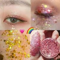 ราคา Glitter Makeup เจลกากเพชร แต่งหน้า แต่งผม กลิตเตอร์กากเพชรแต่งหน้า อายแชโดว์ แต่งตา (1730580136517536246)