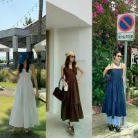 ราคา comiing.sn Butter dress เดรสยีนส์ เดรสสไตล์มินิมอล (1732254033404397813)
