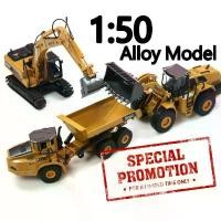 ราคา [COD] โปรเเรงเซต3คัน โมเดลรถเหล็ก Huina Scale 1:50 รถก่อสร้าง ของเล่นสะสม โมเดลแม็คโคร รถเหล็ก Model รถขุด (1732058185407891303)