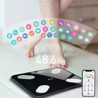 ราคา เครื่องชั่งน้ำหนักดิจิตอล ดัชนีมวลกาย BMI วิเคราะห์ไขมัน อัจฉริยะ เครื่องชั่งน้ำหนักดิจิตอล 0.2-180KG Electronic Weight Scale Muscel Body Fat Scales No.2036เครื่องชั่งน้ำหนัก Weight Scale (17322090831